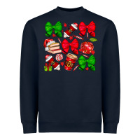 Navy Christmas teacher Heavyweight Sweatshirt - CowhideDigitalArt