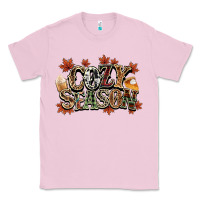 Bubblegum Pink Cozy season Fall Classic Tee - NancyCooperArtShop