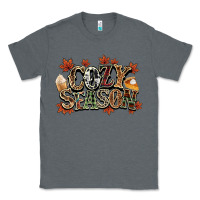 Charcoal Heather Cozy season Fall Classic Tee - NancyCooperArtShop