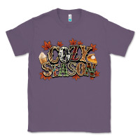 Lavender Cozy season Fall Classic Tee - NancyCooperArtShop