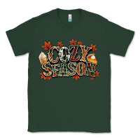 Sports Green Cozy season Fall Classic Tee - NancyCooperArtShop