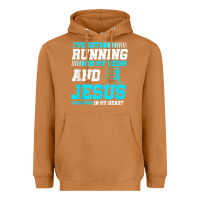 Meerkat Christian Runner Half Marathon Running Race Jesus Gift Heavyweight Hoodie - trangStudio