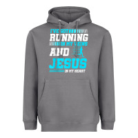 Storm Christian Runner Half Marathon Running Race Jesus Gift Heavyweight Hoodie - trangStudio