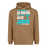 Toasted Coconut Christian Runner Half Marathon Running Race Jesus Gift Heavyweight Hoodie - trangStudio