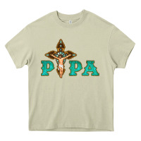 Mossy Papa Jesus with Cross Heavy Core Tee - Bettercallsaul