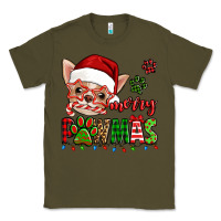 Army Green merry pawmas christmas chihuahua Classic Tee - Jasminsmagicworld