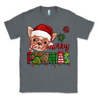 Charcoal Heather merry pawmas christmas chihuahua Classic Tee - Jasminsmagicworld