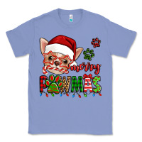 Colony Blue merry pawmas christmas chihuahua Classic Tee - Jasminsmagicworld