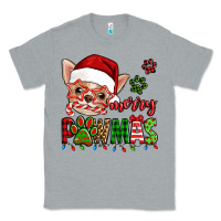 Heather Grey merry pawmas christmas chihuahua Classic Tee - Jasminsmagicworld