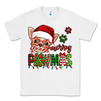 White merry pawmas christmas chihuahua Classic Tee - Jasminsmagicworld