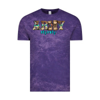 Cloud Purple western camo pattern army mom Vintage Tee - Jasminsmagicworld