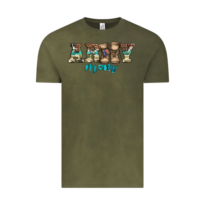Western Camo Pattern Army Mom Vintage Tee by Jasminsmagicworld | Teevron