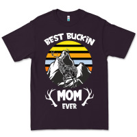 Plum Best Buckin Mom Ever Premium Tee - Bettercallsaul