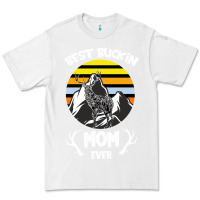 White Best Buckin Mom Ever Premium Tee - Bettercallsaul