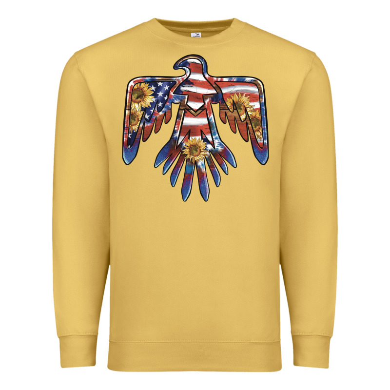 Thunderbird Usa Premium Sweatshirt by BarkalooDesign | Teevron