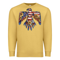 Antique Gold thunderbird usa Premium Sweatshirt - BarkalooDesign