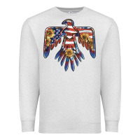 Oatmeal Heather thunderbird usa Premium Sweatshirt - BarkalooDesign