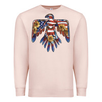 Pale Pink thunderbird usa Premium Sweatshirt - BarkalooDesign