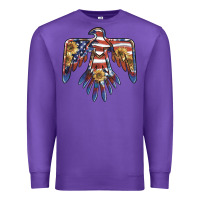 Purple thunderbird usa Premium Sweatshirt - BarkalooDesign