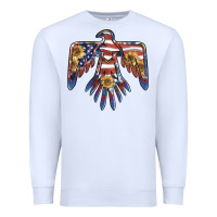 White thunderbird usa Premium Sweatshirt - BarkalooDesign