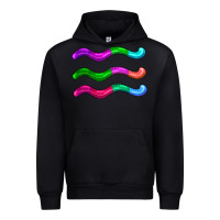 Black worm jelly Urban Hoodie - AdoDesignShop
