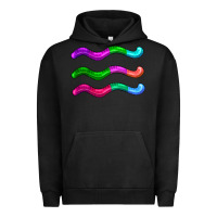 Pigment Black worm jelly Urban Hoodie - AdoDesignShop