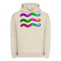 Pigment French Oak worm jelly Urban Hoodie - AdoDesignShop