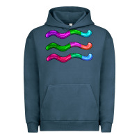 Pigment Midnight Navy worm jelly Urban Hoodie - AdoDesignShop