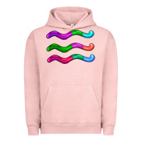 Pigment Salmon worm jelly Urban Hoodie - AdoDesignShop