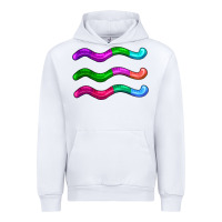 White worm jelly Urban Hoodie - AdoDesignShop