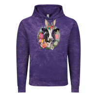Cloud Purple Happy Easter Cow Easter Day Vintage Hoodie - CowGirlArtShop