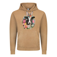 Vintage Camel Happy Easter Cow Easter Day Vintage Hoodie - CowGirlArtShop