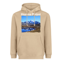 Mushroom Bolivia Huayna Potosi Mountain Andes Art Heavyweight Hoodie - trangStudio