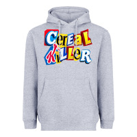 Heather Grey Cereal Killer For The Cereal Lovers In Your Family Heavyweight Hoodie - trangStudio
