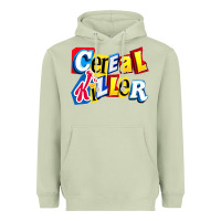 Matcha Cereal Killer For The Cereal Lovers In Your Family Heavyweight Hoodie - trangStudio