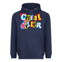 Navy Cereal Killer For The Cereal Lovers In Your Family Heavyweight Hoodie - trangStudio