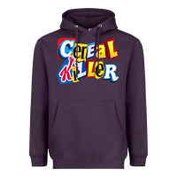 Plum Cereal Killer For The Cereal Lovers In Your Family Heavyweight Hoodie - trangStudio
