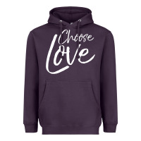 Plum Cute Christian Joyful Gift Kid'S Choose Joy Heavyweight Hoodie - trangStudio