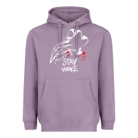 Lavender stay woke freddy krueger Heavyweight Hoodie - trangStudio