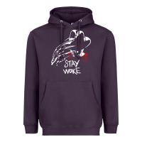 Plum stay woke freddy krueger Heavyweight Hoodie - trangStudio