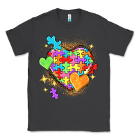 Smoke Autism hearts Classic Tee - NancyCooperArtShop