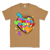 Toasted Coconut Autism hearts Classic Tee - NancyCooperArtShop