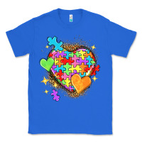 True Royal Autism hearts Classic Tee - NancyCooperArtShop
