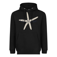 Black CABO SAN LUCAS Mexico Souvenir Travel Gift Starfish Heavyweight Hoodie - trangStudio