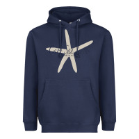 Navy CABO SAN LUCAS Mexico Souvenir Travel Gift Starfish Heavyweight Hoodie - trangStudio