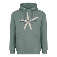 Sage CABO SAN LUCAS Mexico Souvenir Travel Gift Starfish Heavyweight Hoodie - trangStudio