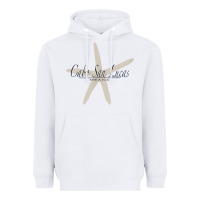 White CABO SAN LUCAS Mexico Souvenir Travel Gift Starfish Heavyweight Hoodie - trangStudio