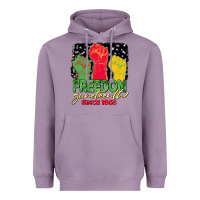 Lavender freedom juneteenth since 1865 Heavyweight Hoodie - BarkalooDesign