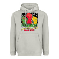 Moon Dust freedom juneteenth since 1865 Heavyweight Hoodie - BarkalooDesign