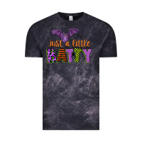 Cloud Black just a little batty Vintage Tee - CowGirlArtShop